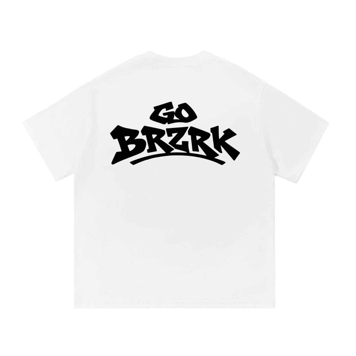 BRZRK GO Tee | White